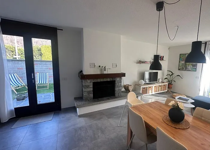 Ca Meriggio Bright Within Walking Distance Of The River Apartment Losone